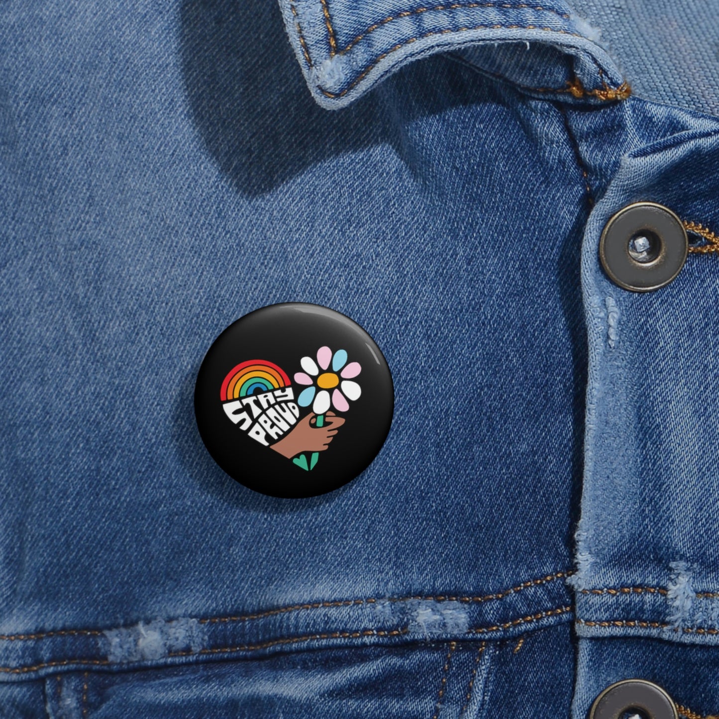 Custom Pin Buttons